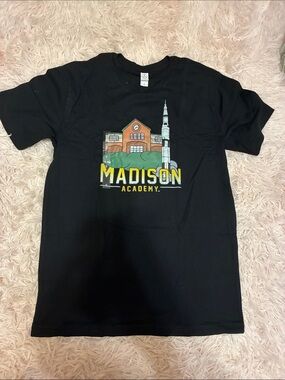 Alternative Black Madison Academy Graphic Tee